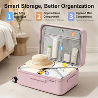 Valises de voyage de luxe à l'aspect élégant, ensemble de bagages personnalisables avec logo et couleur, grande capacité, valise de 28 pouces pour étudiants