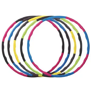 Factory Directly Eco-friendly Fitnsss Exercise Plastic Detachable Sports Hula Ring <strong>Hoola</strong> <strong>Hoop</strong> for Adults - Product Image 1