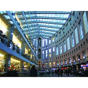 豪华预制装配式钢结构购物中心，来自中国，欧洲风格预制购物商场设计免手续费