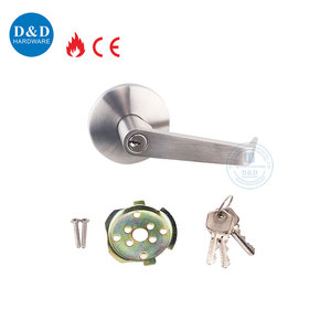 Fire Rated Standard Zinc Alloy Escape <strong>Exit</strong> Door Panic Device Hardware Outside Lever Trim Bar <strong>Lock</strong> - Product Image 1