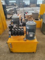 Pompe à engrenages à double action XTCG de haute qualité personnalisée, petite unité de puissance, station de pompage hydraulique, AC380V/220V 15HP Hydraulique