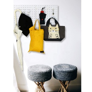 Self-Adhesive MDF Pegboard Organizer Kit (12x16 <b>Inch</b>) for Home Office and Wall Hanging - Product Image 4