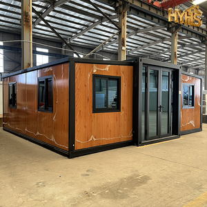 आधुनिक लक्जरी गले लगाने के लिए 20 फीट 40 फीट त्वरित स्थापना फ्लैट पैक लुभावनी कंटेनर होम मॉड्यूलर प्रीफैब हाउस - Product Image 2