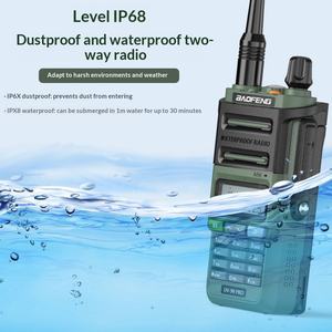 Talkie-Walkie <span class=keywords><strong>Baofeng</strong></span> <span class=keywords><strong>BF</strong></span> UV 9R <span class=keywords><strong>UV9R</strong></span> PRO IPX6 Étanche Émetteur-Récepteur Portable Bidirectionnel Double Bande UHF VHF HT Talkie-Walkie - Product Image 4