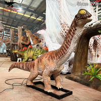 Modelo de Dinosaurio Animatrónico Realista, Robot de Simulación de Dinosaurio de Tamaño Pequeño, Parque Temático de Dinosaurios Personalizado