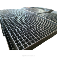 Plaque de grille en acier inoxydable 304 extra épaisse pour conduit de ventilation de couverture de fossé de passerelle