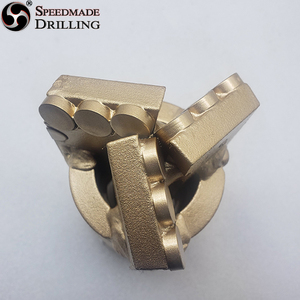 Speedmade 75mm <strong>PDC</strong> <strong>Drill</strong> <strong>Bit</strong> for Mining 3-Wings Scraper Drag Feature <strong>Hollow</strong> Design for Sandstone Sandstone Forging Machine Tool - Product Image 4