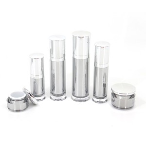 Flacon en plastique acrylique avec pompe pour emballage cosmétique, logo personnalisé, vide, pour sérum, lotion, émulsion, 30 ml, 50 ml, 80 ml, 100 ml - Product Image 4