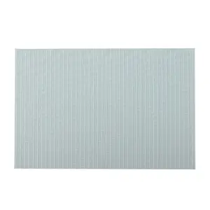 Modern Minimalist PVC Striped Square Anti Scald Waterproof Mat Hotel Western Coffee Mat