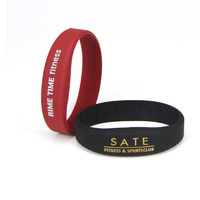 Bracelet intelligent RFID en silicone WaterPark 1K, étanche, bande NFC classique avec mini-étiquette pour hôtel et paiement, fréquence 125 kHz