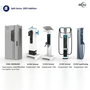 Distributeur de charge double pistolet SCU à refroidissement par air 200-400 kW 1000 V pour station de recharge publique de véhicules électriques - Product Image 1