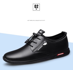 Zapatos Casuales de Piel Sintética para Hombre 2026, Versión Coreana de Zapatos Tipo Mocasín, Talla Grande - Product Image 5
