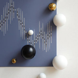 <span class=keywords><strong>JZ</strong></span>-Decoración de pared para sala de estar, piedra arenisca 3D abstracta hecha a mano, obra de arte de medios mezclados - Product Image 5