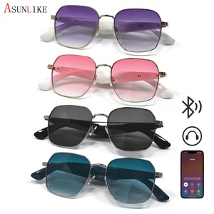 Asunlike Smart Glasses <b>Bluetooth</b> <b>Wireless</b> With <b>Microphone</b> For Phone Call And Music Listening UV400 Protection - Product Image 1