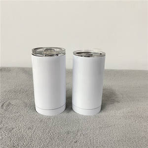 Meilleur cadeau 12oz 360ml Même largeur de haut en bas enfants bébé gras droit sublimation 12oz tasses de voyage avec couvercle paille - Product Image 1