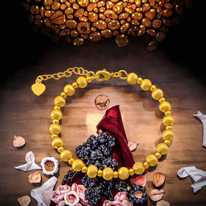 Bracelets à breloques en laiton massif plaqué <span class=keywords><strong>or</strong></span> 24 carats en forme <span class=keywords><strong>d</strong></span>'animaux pour un style <span class=keywords><strong>d</strong></span>écontracté/sportif unisexe, bijoux tendance avec un style cadeau branché - Product Image 3