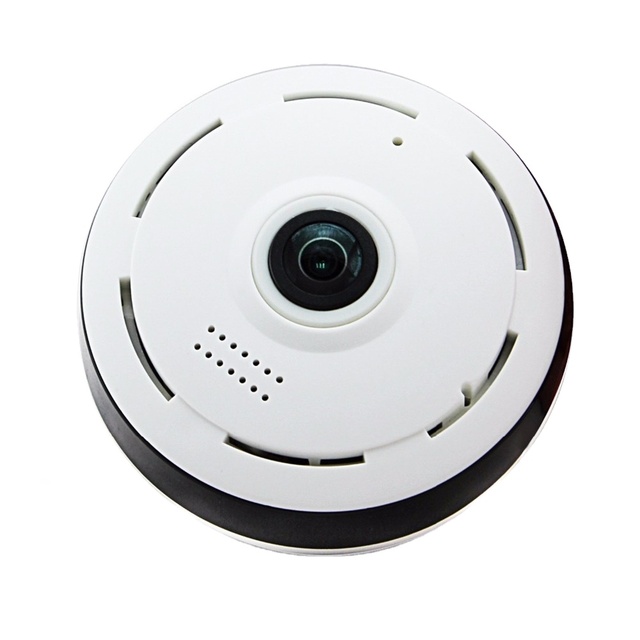 2MP 180 Degree Panoramic Fisheye Mini IP Camera P2P Security Camera IR Infrared WiFi Night Vision Motion Detection IPC360
