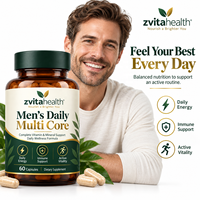 Capsules de multivitamines méthyliées pour hommes sous marque privée, formule personnalisée avec nutriments biodisponibles, OEM