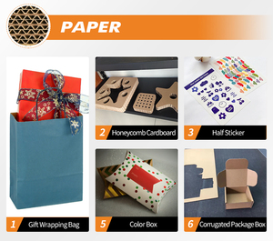 Máquina Multifuncional para Fabricar Cajas de Cartón Corrugado 1625, Máquina de <span class=keywords><strong>Corte</strong></span> con Cuchilla Vibratoria en Venta - Product Image 3