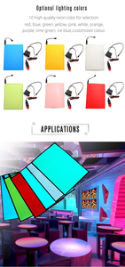 Bảng El Đèn Nền El Bán Chạy Giấy A4 Màu Đỏ/Bảng El Màu Đỏ/Đèn Nền El Nhấp Nháy - Product Image 6