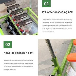 <span class=keywords><strong>Seminatrice</strong></span> Manuale a Spinta per Ortaggi, Cipolle, Carote, Pomodori, Sesamo per <span class=keywords><strong>Giardino</strong></span> Domestico e Fattoria - Product Image 3