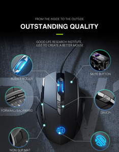 Adjustable Ergonomic Mice High Performance Mouse 5 Levels AdjustableMouse Gaming Mouse Chroma RGB Backlit Mouse - Product Image 6
