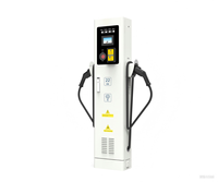 Cargador de Vehículos Eléctricos de Alta Potencia OEM ODM de 22kW 11kW 7kW con Doble Conector, Nueva Estación de Carga Rápida de Piso, OCPP1.6 Wifi CCS Tipo 2