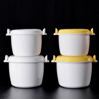 3800ML micro-ondes PP en plastique cuiseur à riz vapeur bol marmite outil de fabrication de riz