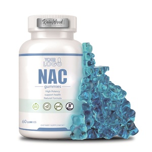 เรนวูด เอ็นเอซี กัมมี่ส์ ขายส่ง อาหารเสริมบริสุทธิ์ 500 มก. เอ็นเอซี เอ็น-อะซีทิลซิสเทอีน กัมมี่ส์ - Product Image 1