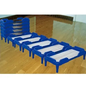 JMQ-J212G 어린이 침실 가구 플라스틱 나무 침대