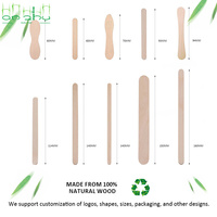 Bâtons de popsicle jetables en bois de crème glacée les plus vendus