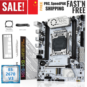 Nuova Scheda Madre PLC X99 <span class=keywords><strong>V2</strong></span> LGA 2011-3 con Processore CPU Xeon <span class=keywords><strong>2670</strong></span> V3, Comunicazione RS485, Supporto DDR4 per Automazione Industriale - Product Image 1