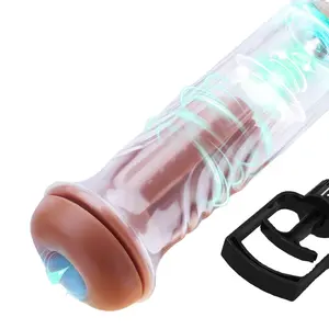 Hete Verkoop Populaire Sterke Mannelijke Versterker (Met Zacht Vlees) Seksspeeltjes Vibrator Masturbatie Machine Mannen Japan Mannelijke Pop