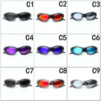 Lunettes de soleil de sport de plein air avec monture en métal X, verres TAC, protection UV400, pour hommes et femmes, lunettes de soleil de marque de haute qualité, vente en gros