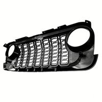 Pare-chocs avant LUMA en ABS pour Jeep Wrangler JK, mise à niveau vers la calandre JL 2024, accessoires 4x4, calandre 2007-2017 Sahara Rubicon