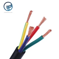 Kabel Fleksibel Multi-Core 2.5mm 3 Inti Tegangan Rendah Langsung dari Pabrik dengan Konduktor Tembaga dan Isolasi PVC untuk Konstruksi