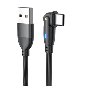 <span class=keywords><strong>Cargador</strong></span> magnético giratorio de 180 grados al por mayor 3 en 1 forma de cable de carga rápida y cable de datos USB recto 3A para <span class=keywords><strong>Android</strong></span> tipo C - Product Image 1