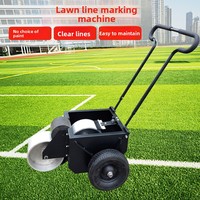 Marquage stable pour gazon naturel et gazon synthétique, ligne de terrain de football de type anneau à pousser pour terrains de football de petite taille