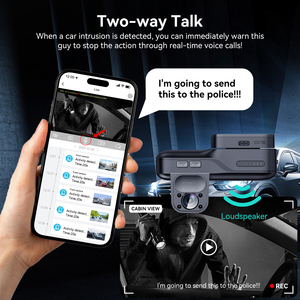 ADINKAM 4G WiFi DVR para Auto con GPS, 1080P, Doble Lente, Monitorización Remota en Vivo, Grabadora de Video, Monitoreo de Estacionamiento, Radar de Seguridad - Product Image 5