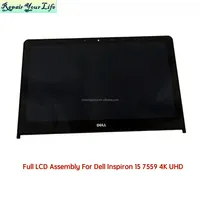 노트북 전체 LCD 어셈블리 Dell Inspiron 15 7559 4K UHD ltnwf6 SP M1 0KFKV0 LCD 스크린 디스플레이 터치 디지타이저