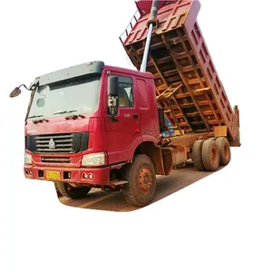 二手HOWO 375卡车二手自卸车出售Sino-truk 2021二手Sinotruk HOWO 371 HP 6x4新自卸车