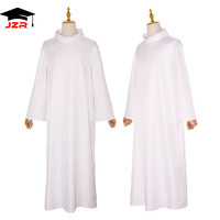 Hommes Église Pasteur Célébrant Chasuble Prêtre Vintage Robe Robe Cape Soutane Vêtement Clergé Chœur Robes