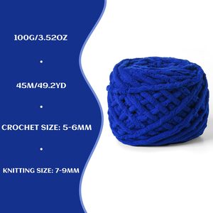 Hilo de Chenilla Grueso para Tejer Mantas, 2cm, Venta al Por Mayor - Product Image 2