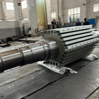 Arbre de générateur moteur en acier forgé de haute précision personnalisé TOTEM pour générateur de turbine à vapeur