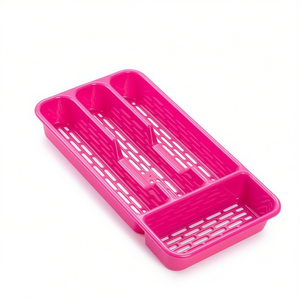 Portaposate Classico Piccolo in Plastica con Fessure di Drenaggio per Organizzazione Cucina - Product Image 2