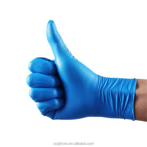 بيع بالجملة عالية الجودة قفازات النتريل خالية من البودرة الزرقاء مقاومة للساكنة ومقاومة للتأثير مخزون فيتنام عينة مجانية متاحة - Product Image 1