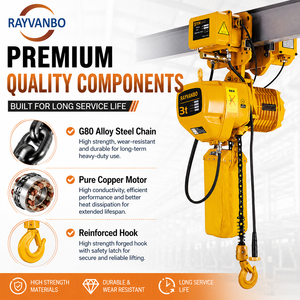 Palanca Eléctrica HHBB Rayvanbo 1ton 2ton 3ton 5ton HHBB <span class=keywords><strong>Polipasto</strong></span> Eléctrico de <span class=keywords><strong>Cadena</strong></span> Tipo Carro Manual Palanca Eléctrica de <span class=keywords><strong>Cadena</strong></span> - Product Image 4