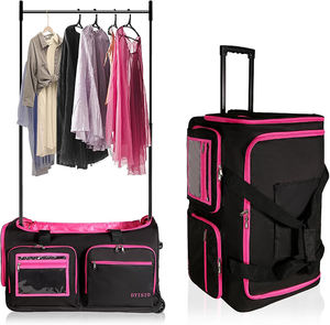 Échantillon gratuit Sac de voyage personnalisé grande capacité 28 pouces pour costumes de ballet, sac à vêtements, porte-vêtements, valise de danse avec roulettes - Product Image 5