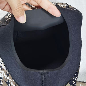 High Quality Men 3mm 5mm 7mm Premium <strong>Camo</strong> Hoodie Snorkeling Diving Suits Custom Neoprene Freediving Spearfishing <strong>Wetsuit</strong> - Product Image 6