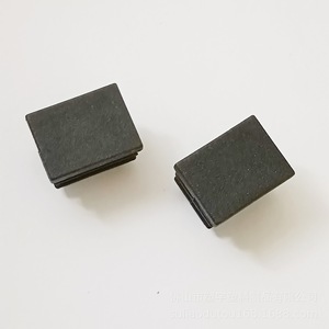Plastic Tube Plugs 15x20mm <b>Black</b> Square PE Material Furniture Feet Pads <b>Edge</b> Guards - Product Image 2